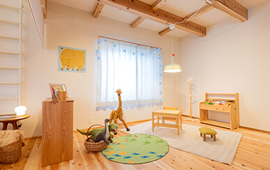 子供の成長にあわせて個室化